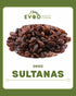 Sultanas Dried 1kg bag EVOO