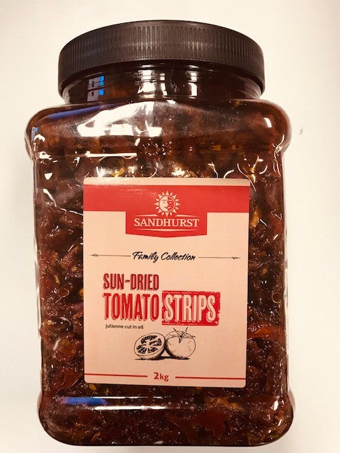 Sundried Tomato Strips 2kg Tub Sandhurst