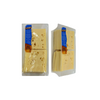 Two packages of sliced cheese with K. Fechenbach branding on a white background