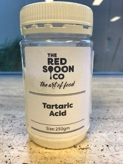 Tartaric Acid 250gm The Red Spoon Co (Pre order 3 days)