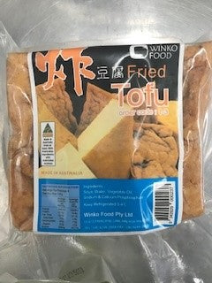 Light Fried Tofu 500gm packet Winko (pre order 4 days)