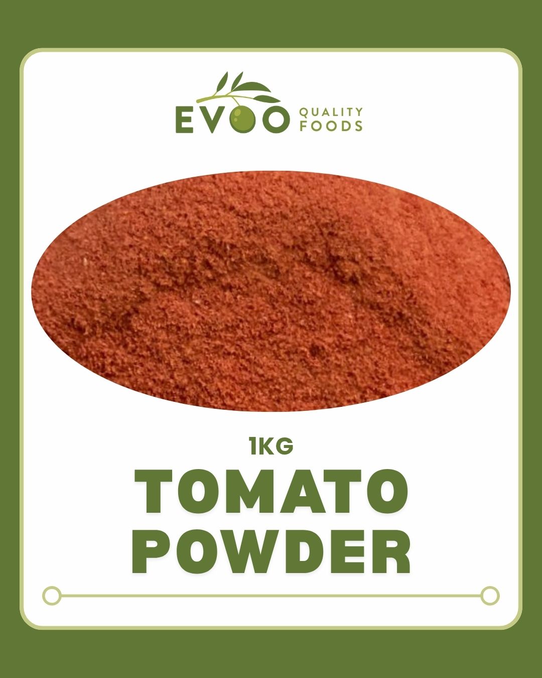 Tomato Powder 1kg Bag Evoo QF