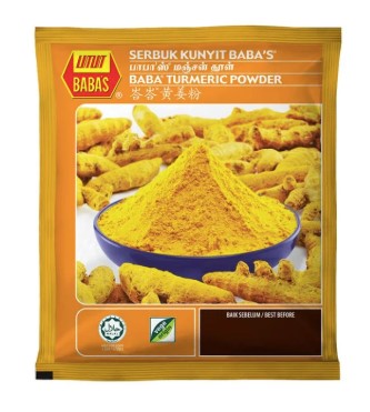 Turmeric Powder 250g Pkt Babas