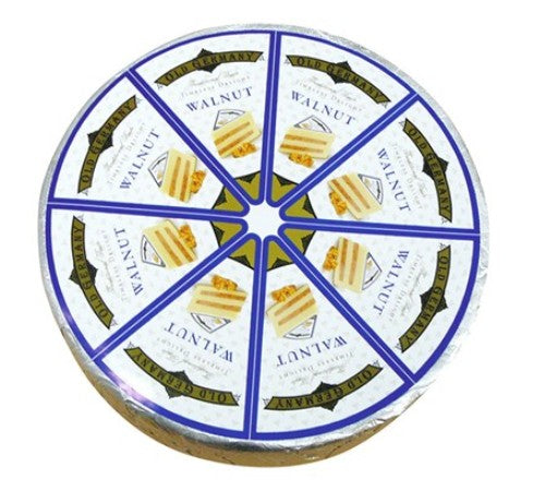 Walnut Cheese Wheel 2 x 2kg CARTON ONLY Old Germany (Pre Order 7 days)