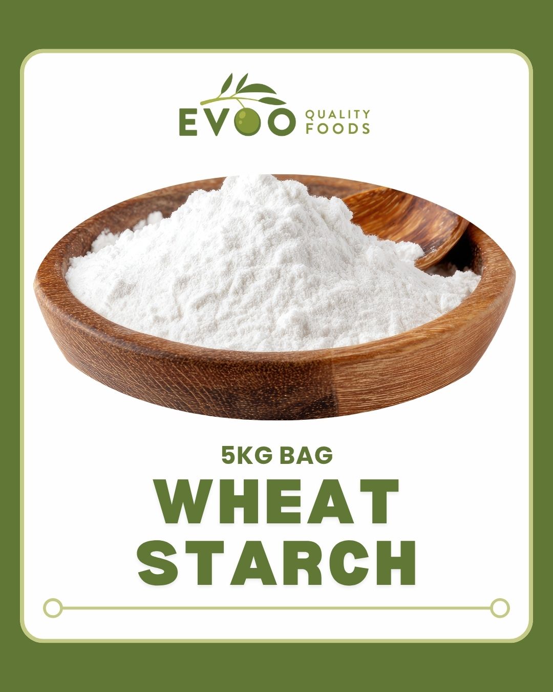 Wheat Starch 5kg Bag Evoo QF