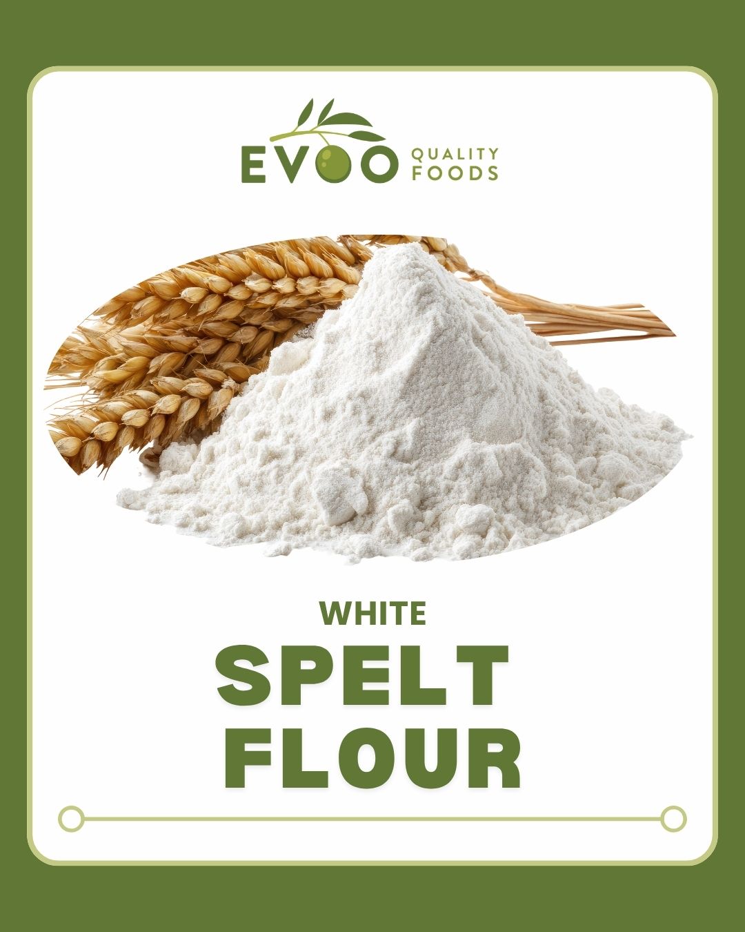 White Spelt Flour 5kg Bag Evoo QF