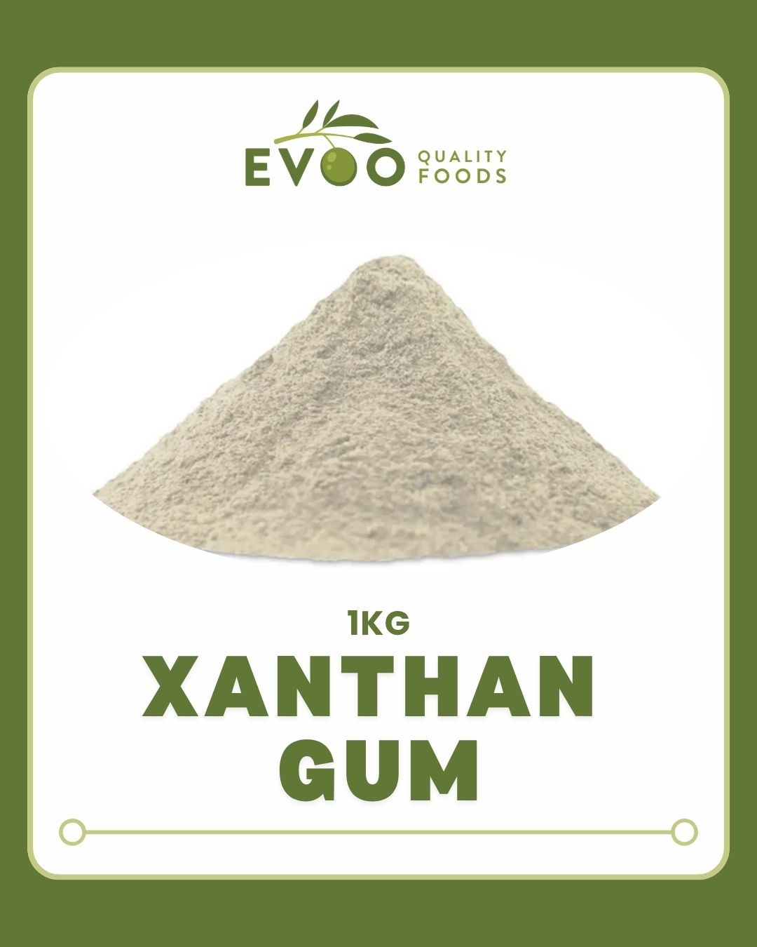 Xanthan Gum 1kg Bag Evoo QF