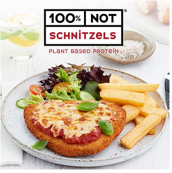 Plant Based Protein 24 x 150g carton (code 12687) 100% Not Schnitzel
