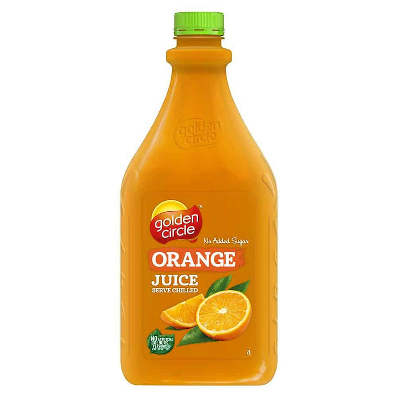 Orange Juice Long Life PET 2L Bottle Golden Circle
