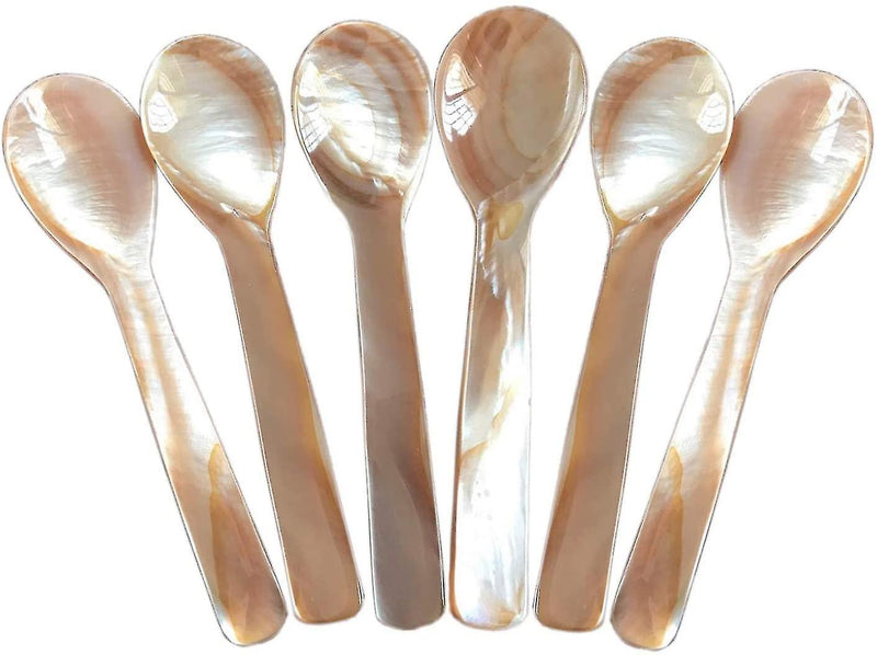 Caviar Spoons Mother of Pearl  9cm Duebel set of 10