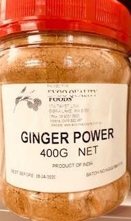 Ginger Ground/ Powder 400g Tub Evoo QF