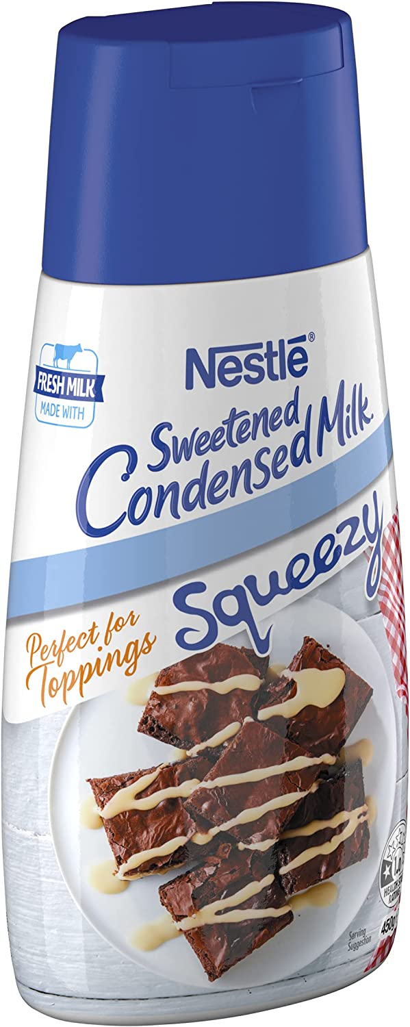 Condensed Milk Sweetened Topping 450g Squeezy Bottle Nestle