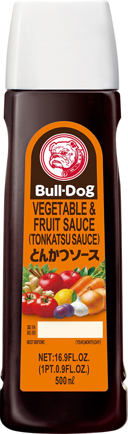 Bull Dog Tonkatsu Vegetable/Fruit Sauce 500ml