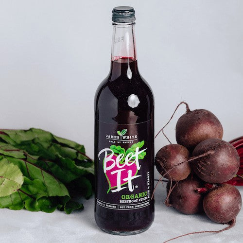 Beetroot Juice Organic 750ml Bottle James White