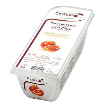 Blood Orange Puree Frozen 1kg Boiron (Pre Order)