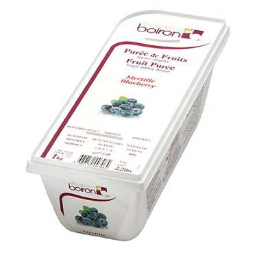 Blueberry Puree Frozen 1kg Tub Boiron (Pre Order) (D)