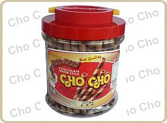 Chocolate Wafer Roll Sticks 500 gm Tub Cho Cho