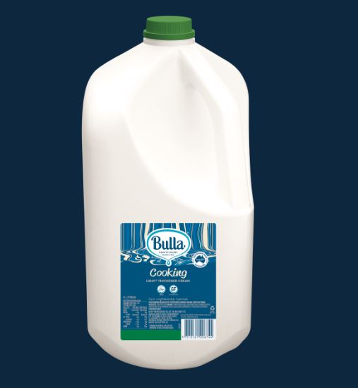 Cooking Cream 5L Bulla (Green Lids)