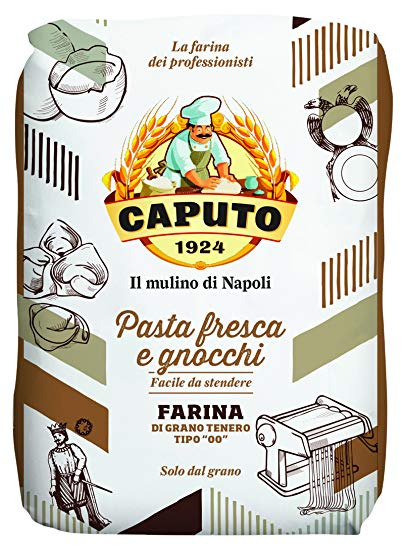 Caputo Flour 00 Pasta Fresca & Gnocchi (Farina)  5kg Bag (Brown)