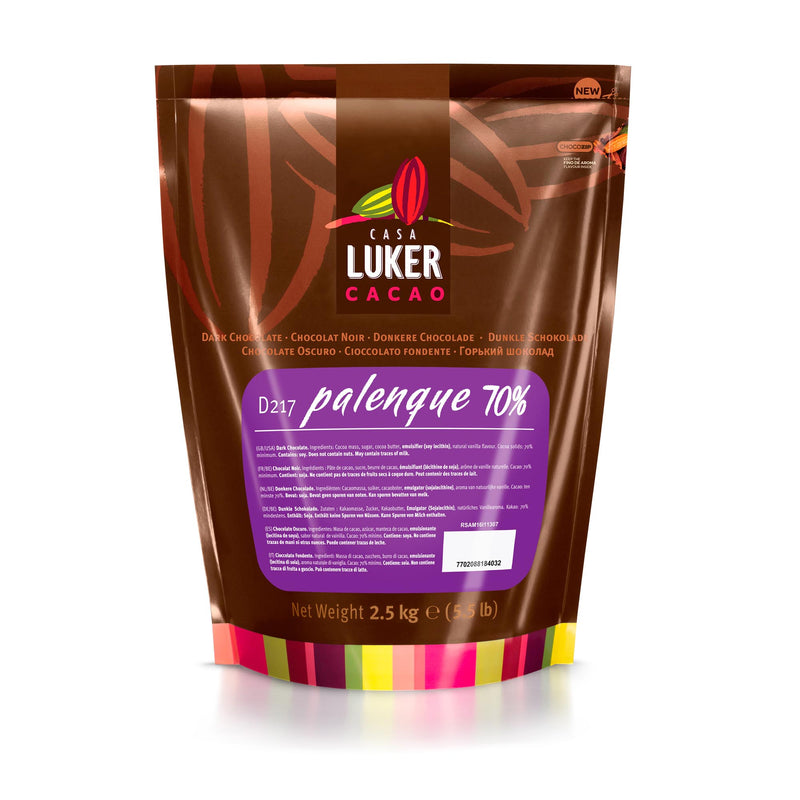 Dark Palenque Chocolate Buttons 70% 2.5kg Casa Luker (Pre Order 5 Days)