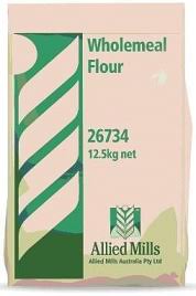 Wholemeal Flour 12.5kg Bag (Code 26734) Allied Mills