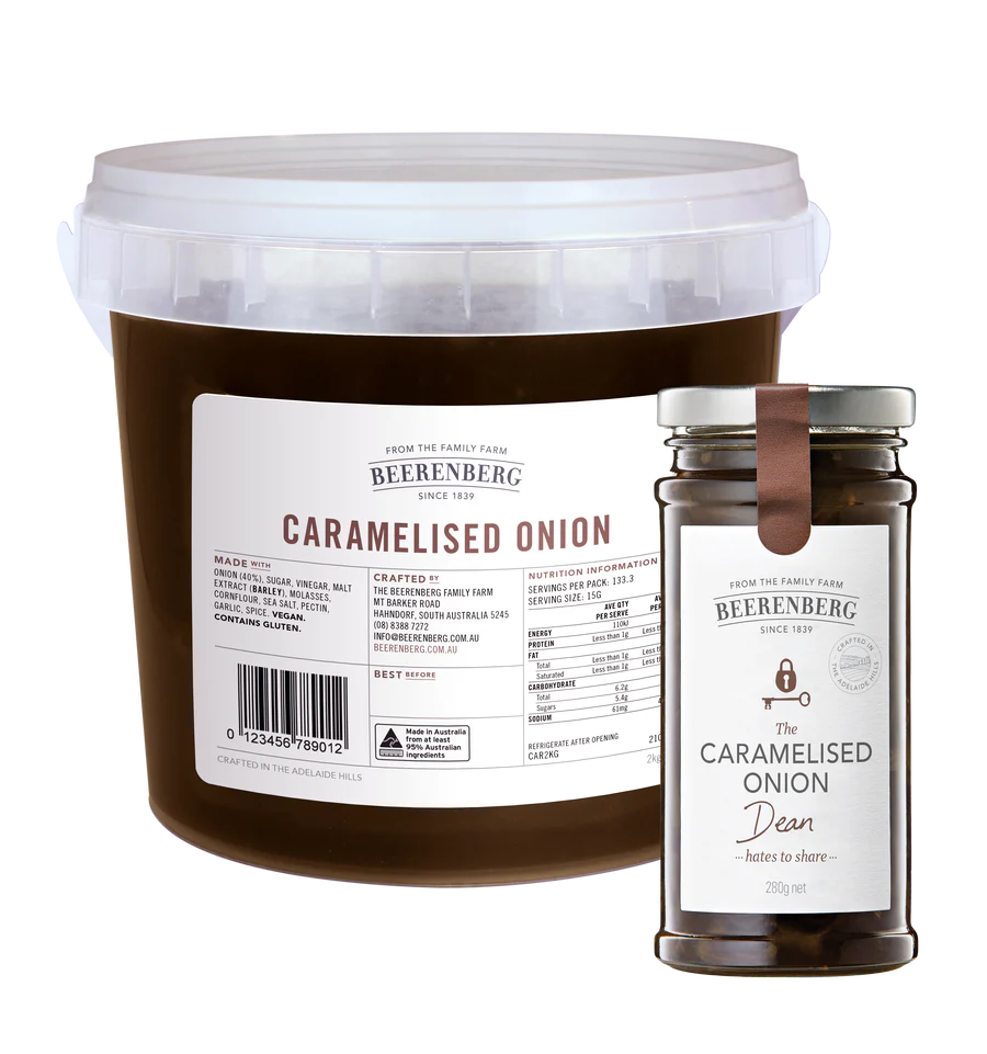 Caramelised Onion 2kg Tub Beerenberg