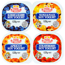 Soy Yoghurt Variety Pack 4 x 125g Kingland (4 Day Pre Order)