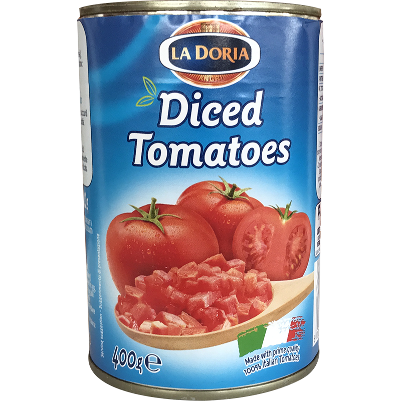 Tomatoes Diced A9 (2.5kg) tin La Doria