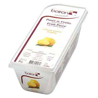 Lemon Puree 1kg Frozen (Pre Order) Boiron