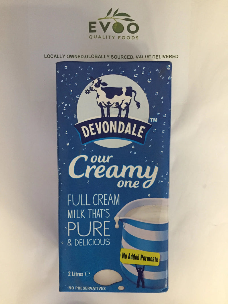 Milk Full Cream Creamy One UHT 10 x 1L