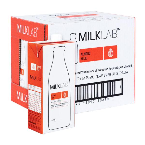 Almond Milk 8 x 1lt MilkLab (2 Day Pre Order)