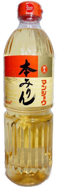 Sweet Sake for Cooking (Hon Mirin-Manjo) 600 ml Bottle Kikkoman