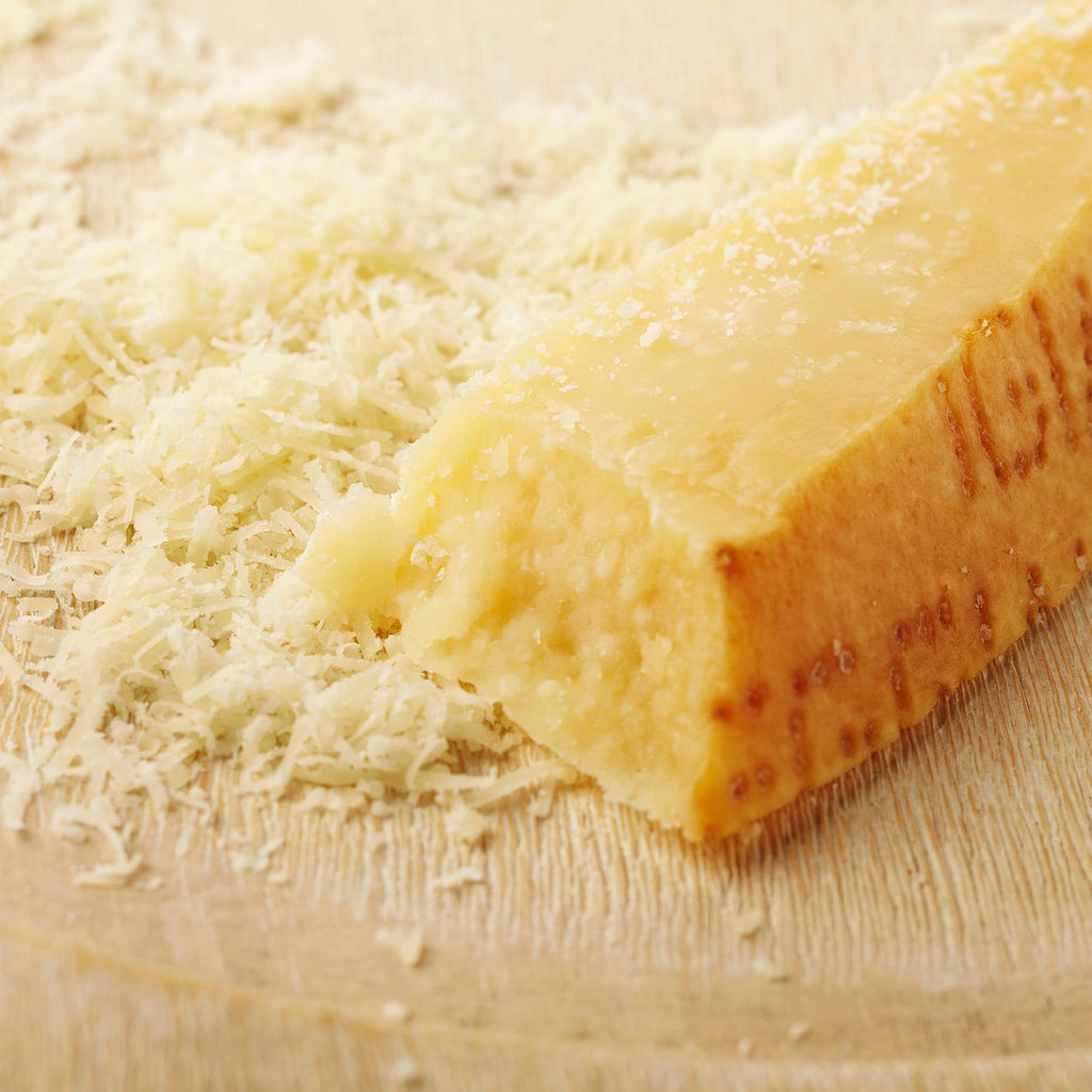 Parmesan Grated Cheese Aged 2.5 years  Del Ray 3kg Black Tray