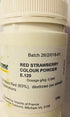 Red Strawberry Powder 100g Sevarome (Water Soluble - Colouring) Pre Order