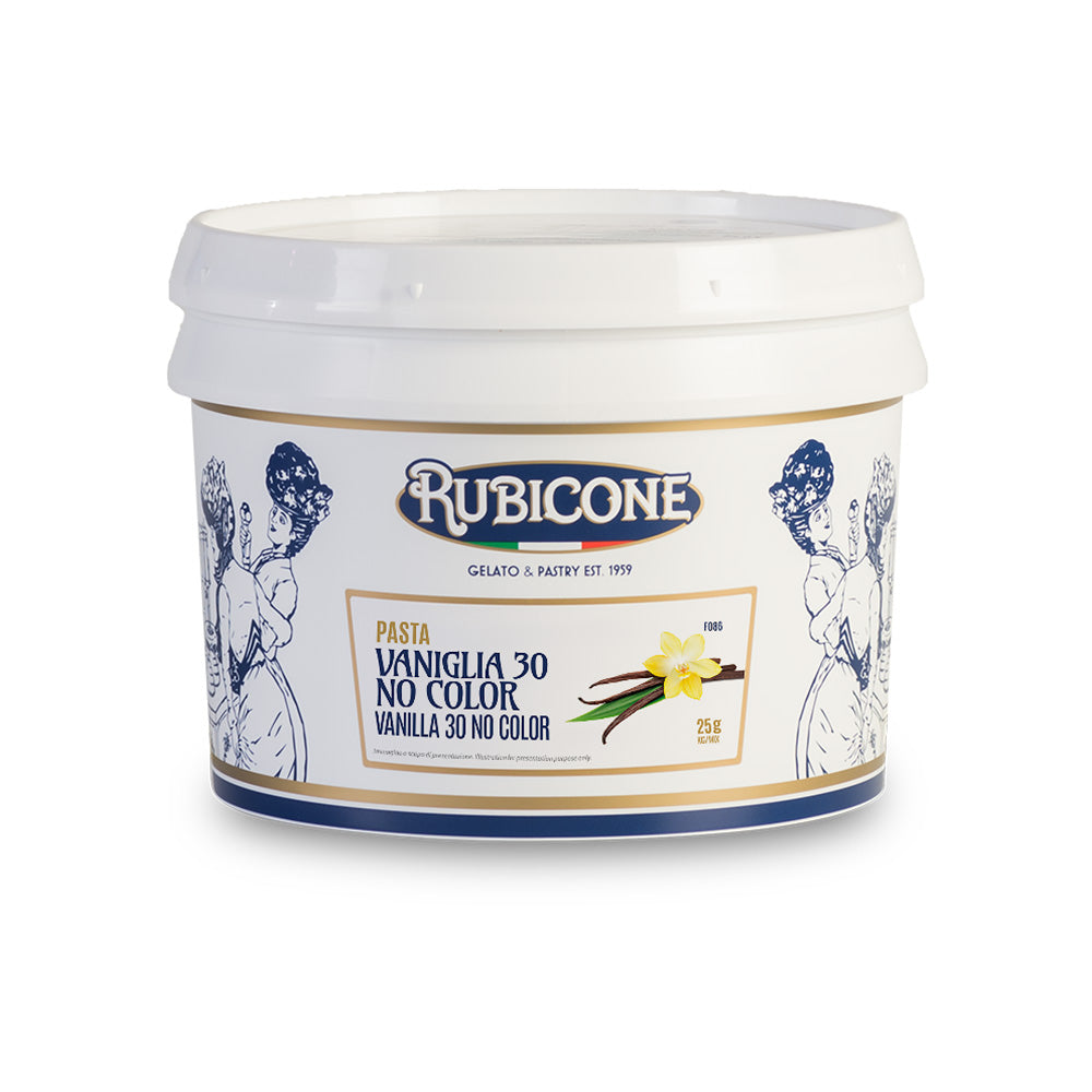 Vanilla Paste No Colour 3kg Tub Rubicone