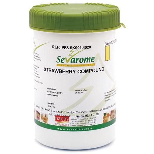 Strawberry Compound 1kg Tub Sevarome (Pre Order 5 Days)