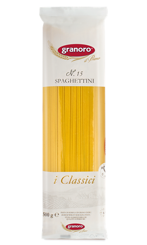 Pasta Spaghettini Dried #15 500g packet Granoro