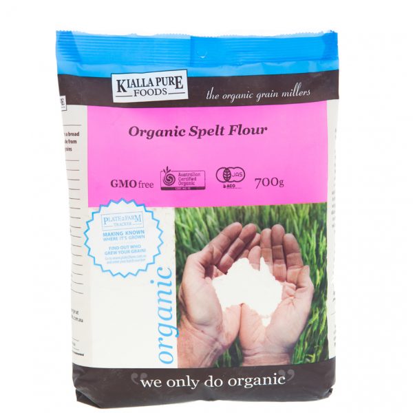 Organic Spelt Flour 700g Kialla (Pre Order 2days)