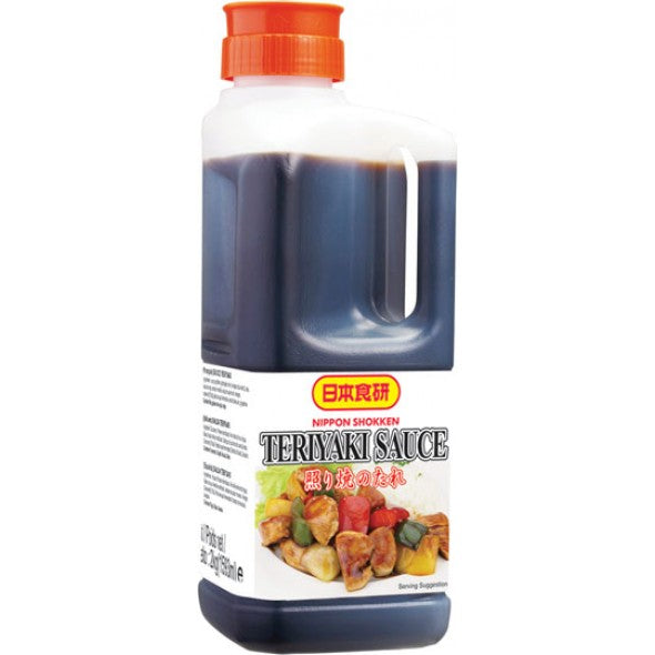 Teriyaki Sauce 2kg Bottle Nippon Shokken