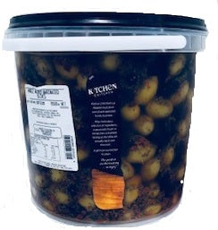 Olives Mixed Whole Marinated Locally Produced 5kg Tub Kitchen 2 Kitchen