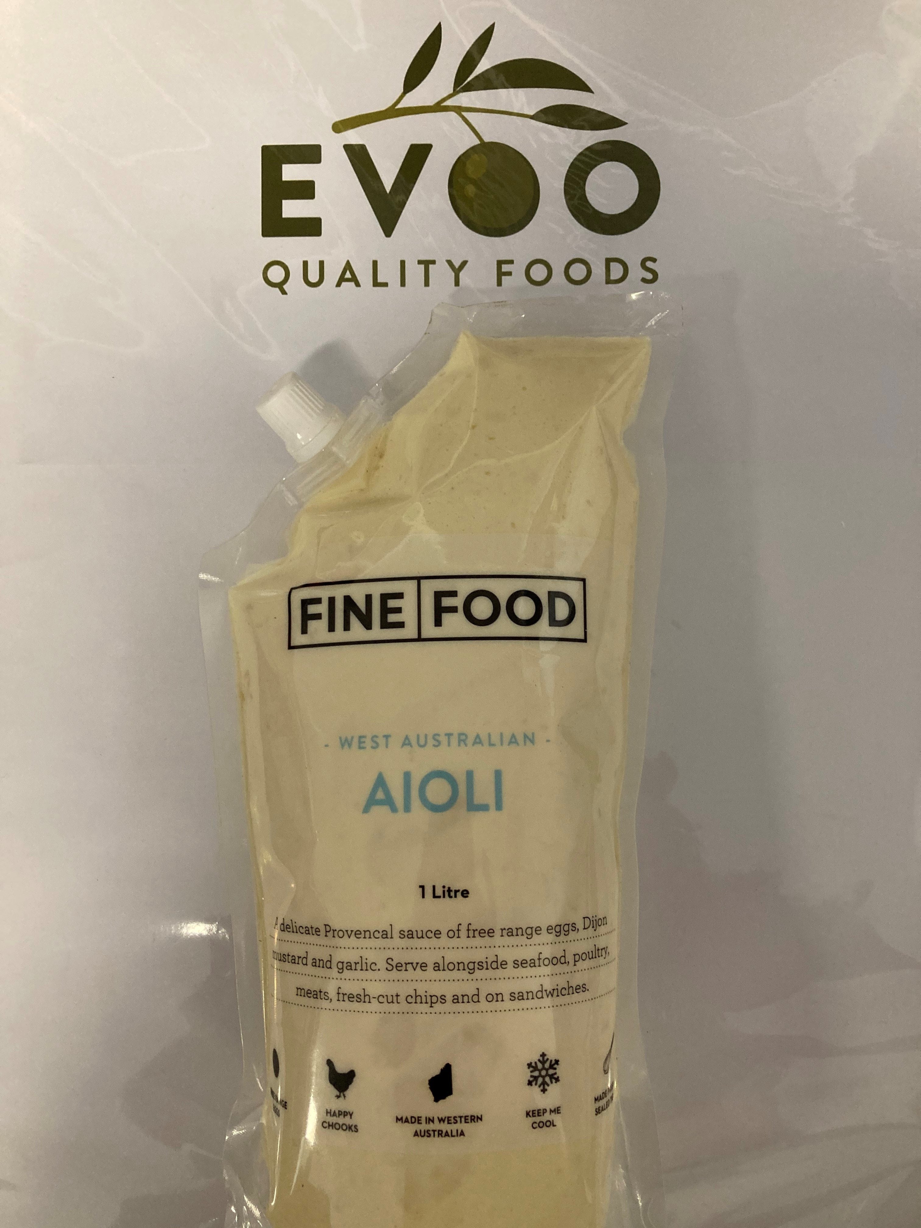 Aioli 1lt Pouch Fine Foods WA