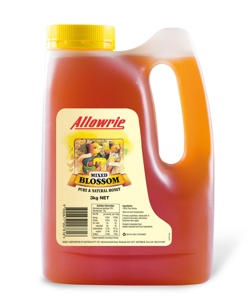 Honey 3kg Bottle Allowrie