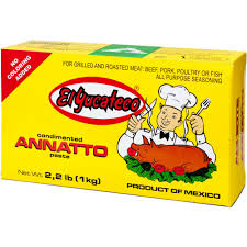 Annatto Seed Paste 1kg El Yucateco