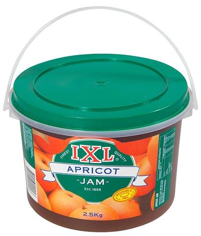 Apricot Jam 2.5kg Tub IXL/Monbulk