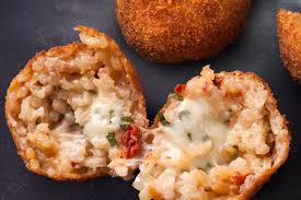 Arancini Sundried Tomato & Rosemary Vegan GF 50g x 120pcs Carton (White Label) Frozen The Gluten Free Lab