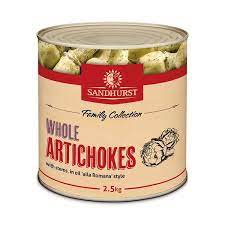 Artichokes Whole with Stems A9 Tin Sandhurst