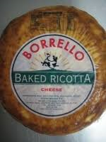 Baked Ricotta Borrello Round Wheel RW Priced per kg, approx 2.5kg (3 Day Pre Order)