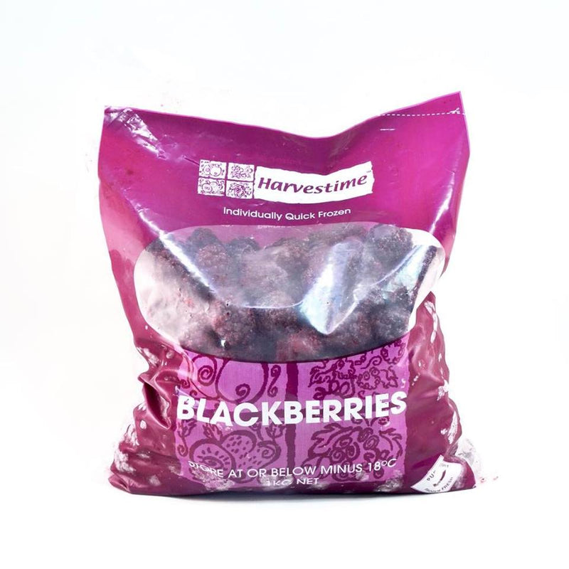 Blackberries Frozen 1kg Bag Harvestime