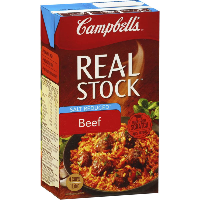 Real Beef Stock Liquid 1lt Campbells