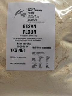 Besan Flour 1kg Bag Evoo QF